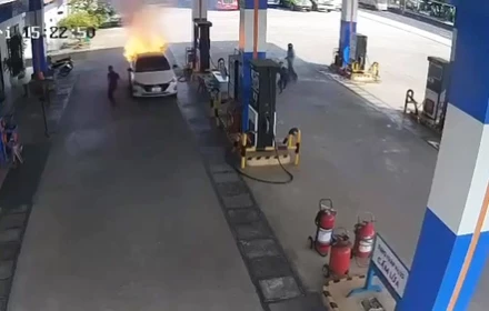 Vụ cháy ô tô tại Đà Nẵng: Vì sao xe có thể bốc cháy ngay tại cây xăng?