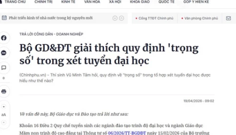 Trọng số 1/3” là gì mà khiến nhiều phụ huynh và học sinh lo lắng?