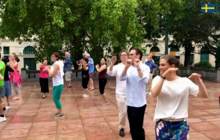 Một buổi sáng Hà Nội của Hoàng gia Thụy Điển