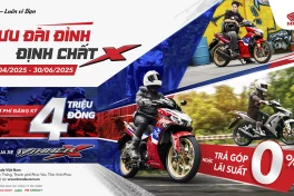 Honda Việt Nam tặng lệ phí đăng ký 4 triệu đồng cho người mua Winner X