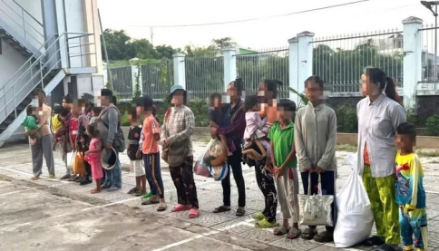 Phát hiện 22 người nước ngoài nhập cảnh trái phép để hành nghề ăn xin
