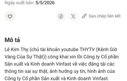 Loạt đối tượng gỡ bài, xin lỗi, chịu phạt vì thông tin sai sự thật về Vingroup