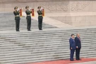Chủ tịch Trung Quốc Tập Cận Bình đón tiếp Tổng thống Mỹ Donald Trump