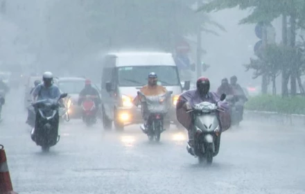 Thông tin mới nhất về đợt mưa dông do không khí lạnh ở miền Bắc và thời tiết Hà Nội 10 ngày tới