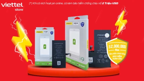 Pisen hợp tác Viettel Store: Đưa trải nghiệm thay pin đạt chuẩn quốc tế tới người Việt