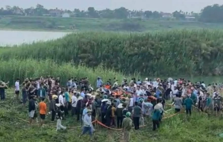Thương quá! ‼Danh tính 5 học sinh đuối nước thương tâm trên sông Lô ở Phú Thọ
