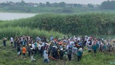 Thương quá! ‼Danh tính 5 học sinh đuối nước thương tâm trên sông Lô ở Phú Thọ