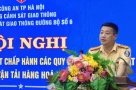 CSGT Hà Nội chiếu clip tai nạn, phân tích từng vụ để “đánh thức” ý thức tài xế vận tải