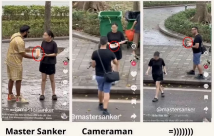 TikToker triệu fan Master Sanker lên tiếng sau nghi vấn dàn cảnh tặng iPhone ở hồ Gươm
