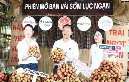 Phó chủ tịch tỉnh trực tiếp livestream bán vải thiều, chốt gần 5.000 đơn chỉ trong một ngày