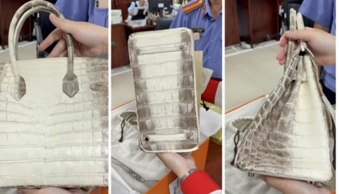 Hai túi Hermes bà Trương Mỹ Lan từng nói "giá trị không đáng bao nhiêu", đấu giá được hơn 14 tỉ đồng