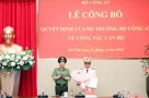 Bộ Công an điều động, bổ nhiệm nhân sự cấp tướng tại hai đơn vị