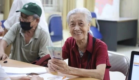 Tăng 8% lương hưu và trợ cấp từ ngày 1/7/2026