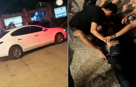 Xô xát sau cuộc nhậu, lái ô tô cán qua người rồi bỏ trốn