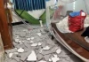 Thương tâm :Đang ngủ, bé 6 tháng tuổi ở Nghệ An bị mảng vữa từ trần nhà rơi trúng t.ử v.o.n.g