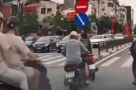 “Con gái con lứa” tạt đầu gây tai nạn hàng loạt ở phố Chùa Bộc, Hà Nội có chạy đằng trời!