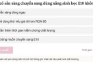 Báo VnExpress dừng hiển thị kết quả thăm dò Bạn có sẵn sàng chuyển sang dùng xăng sinh học E10 không?