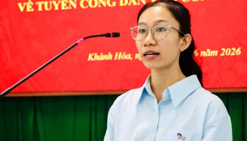 Vợ thiếu tá hy sinh được tuyển vào ngành công an: “Tôi muốn tiếp tục con đường anh đã chọn”