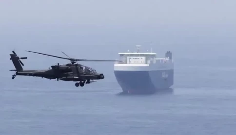 Trực thăng Apache Mỹ rơi gần Eo biển Hormuz, nguyên nhân vẫn là ẩn số