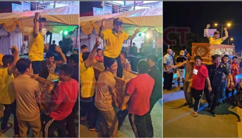 KHỞI TỐ 7 NGƯỜI TRONG VỤ KHIÊNG QUAN TÀI CÓ NGƯỜI BÊN TRONG DIỄU HÀNH GIỮA PHỐ ‼
