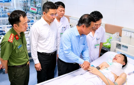 Trung tá Công an trọng thương khi khống chế đối tượng nghiện ma túy