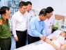 Trung tá Công an trọng thương khi khống chế đối tượng nghiện ma túy