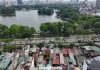 Cận cảnh khu vực sẽ di dời 110 hộ dân để làm bãi đỗ xe tĩnh trên đường Đại Cồ Việt