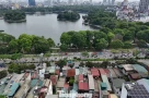 Cận cảnh khu vực sẽ di dời 110 hộ dân để làm bãi đỗ xe tĩnh trên đường Đại Cồ Việt