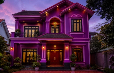 10 màu sơn không nên dùng làm màu chủ đạo để sơn nhà, cố tình sơn sẽ ảnh hưởng sinh khí của ngôi nhà