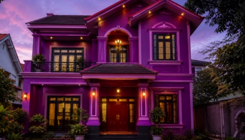 10 màu sơn không nên dùng làm màu chủ đạo để sơn nhà, cố tình sơn sẽ ảnh hưởng sinh khí của ngôi nhà