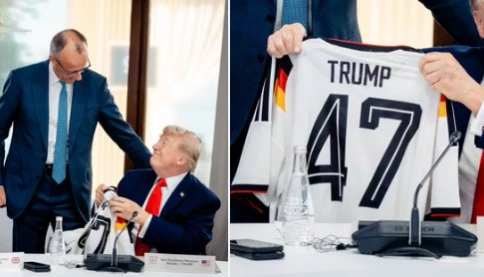 Thủ tướng Đức tặng quà Tổng thống Trump, kèm một câu đầy ẩn ý