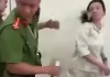 🔥 🔥 🔥  NÓNG: Khởi tố người phụ nữ chửi bới, tát chiến sĩ công an dù chồng can ngăn