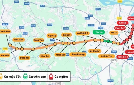 Hà Nội sắp khởi công đồng loạt 5 tuyến metro hơn 1,3 triệu tỷ đồng