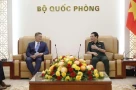 Tướng Phan Văn Giang gặp Quyền Bộ trưởng Hải quân Mỹ, nhấn mạnh loạt ưu tiên chiến lược
