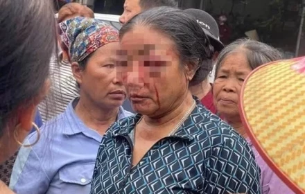 Nguyên nhân người bán rau bị xịt nước đến chảy máu mặt ở Phú Thọ
