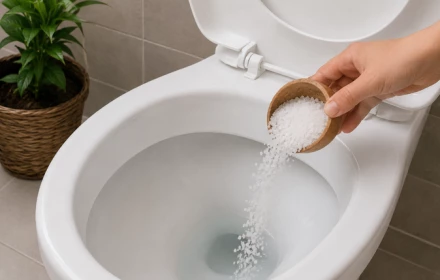 Vì sao nhiều khách sạn đổ muối vào bồn cầu? Sự thật về thói quen của một số khách sạn và gia đình