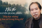 Nhiều người chê Những người trồng hoa của Nguyễn Quang Thiều, chứ nó được nhận định đầy triết lý đấy!