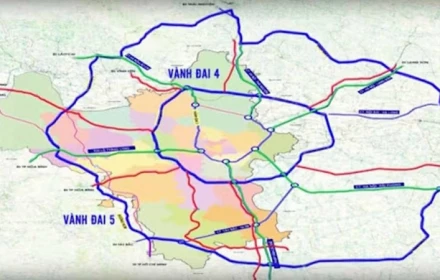 Đề xuất đầu tư hơn 235.000 tỷ đồng làm Vành đai 5 vùng Thủ đô, phấn đấu hoàn thành năm 2030