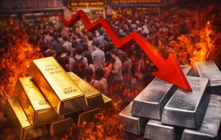 Vì sao giá bạc lao dốc, có nơi mất hơn 3 triệu đồng/kg chỉ sau một phiên?