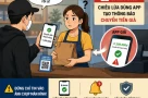 Cảnh báo chiêu lừa dùng app giả thông báo chuyển khoản