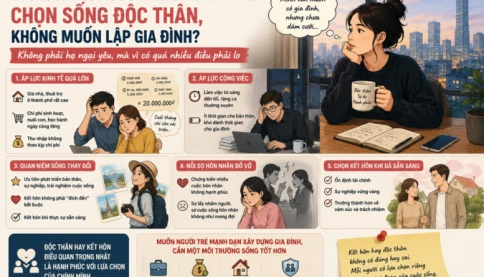 Vì sao ngày càng nhiều người trẻ ở thành phố không muốn kết hôn?
