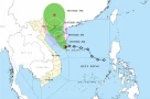 Bão số 1 Maysak xuất hiện trên Biển Đông, tiến gần vịnh Bắc Bộ, nhiều nơi có mưa lớn từ đêm 3/7
