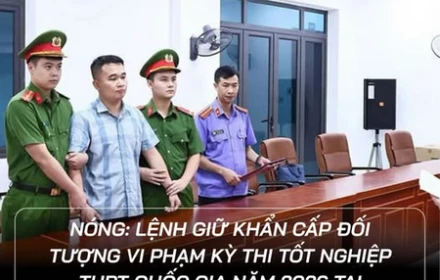‼️ Lệnh giữ khẩn cấp một giáo viên trường THPT Chuyên Tuyên Quang!