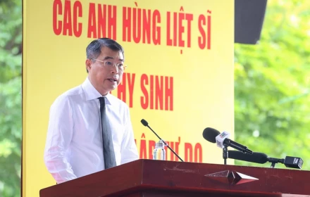 Phát biểu của Thủ tướng Lê Minh Hưng tại lễ triển khai tìm kiếm, quy tập hài cốt liệt sĩ tại Công viên Lê Thị Riêng