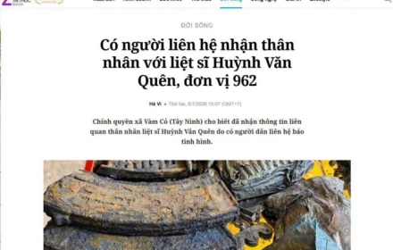 Em trai liệt sĩ Huỳnh Văn Quên được tìm thấy tại Công viên Lê Thị Riêng vừa qua đã liên hệ!