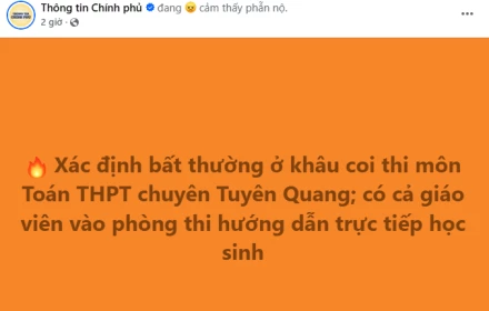 Vụ mưa điểm 10 Toán ở chuyên Tuyên Quang, câu hỏi nhức nhối: Vì sao học chuyên mà phải gian lận?