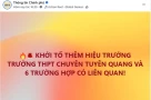 Thêm hiệu trưởng trường THPT chuyên Tuyên Quang bị khởi tố!