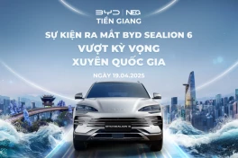 BYD Sealion 6 chốt ngày ra mắt tại Việt Nam vào 19/4: cơ hội trải nghiệm SUV plug-in hybrid hoàn toàn mới