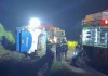Xe khách lao khỏi cao tốc Pháp Vân - Cầu Giẽ: 4 người tử vong, 28 người bị thương, lực lượng cứu hộ xuyên đêm cứu nạn