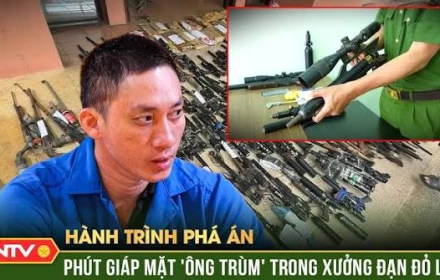 Cuộc vây ráp xưởng sản xuất đạn khủng, tóm ‘ông trùm’ về đồn quy án